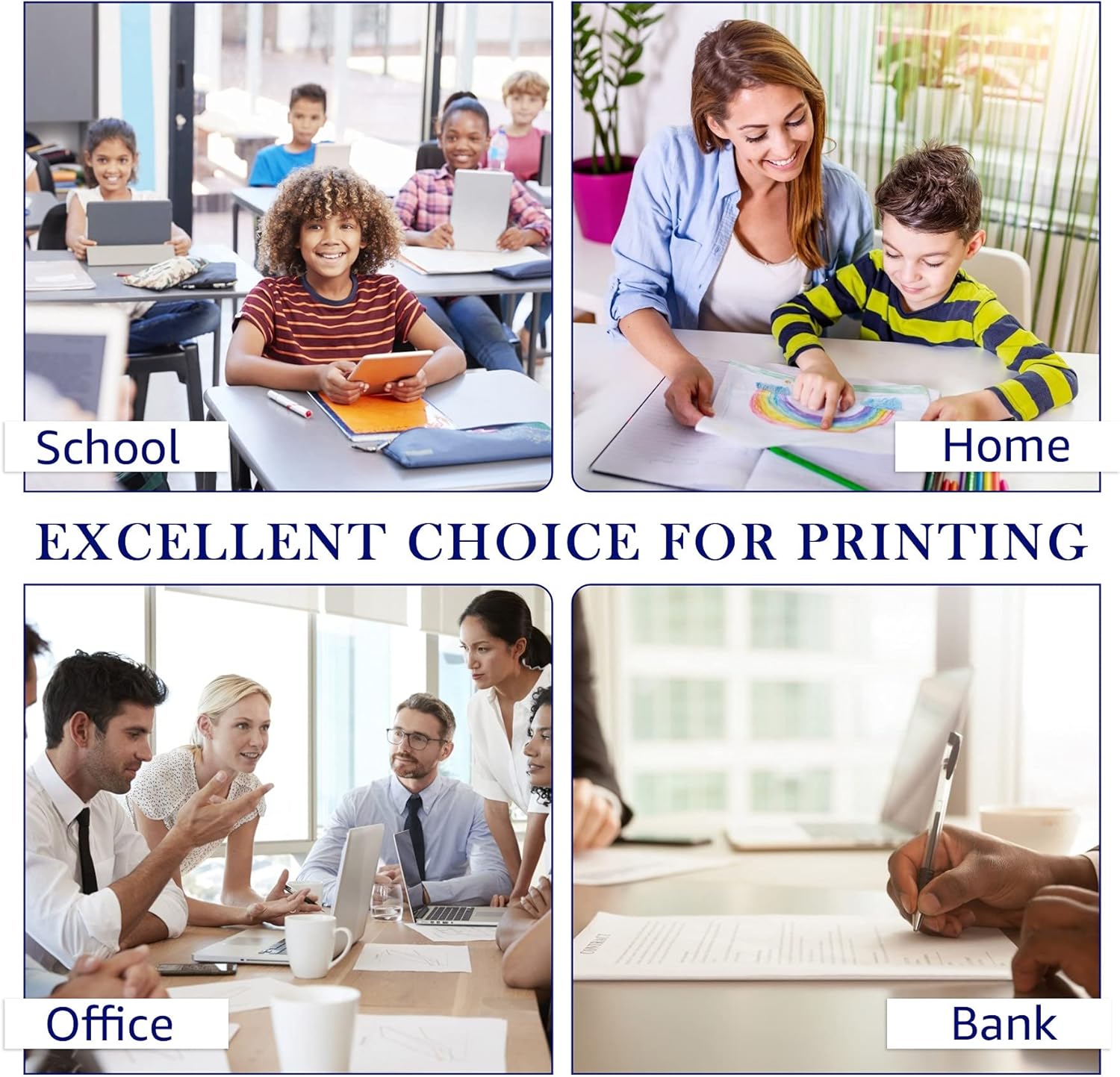 902XL Remanufactured Ink Cartridge Replacement for HP 902 XL 902XL Combo Pack to use with HP Officejet Pro 6978 6968 6962 6958 6970 6960 6950 6954 6975 Printer (4 High Yield Packs) : Office Products