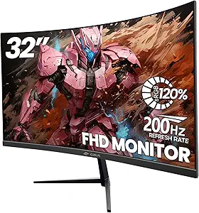 CRUA 32Inch Curved Gaming Monitor CR320QB