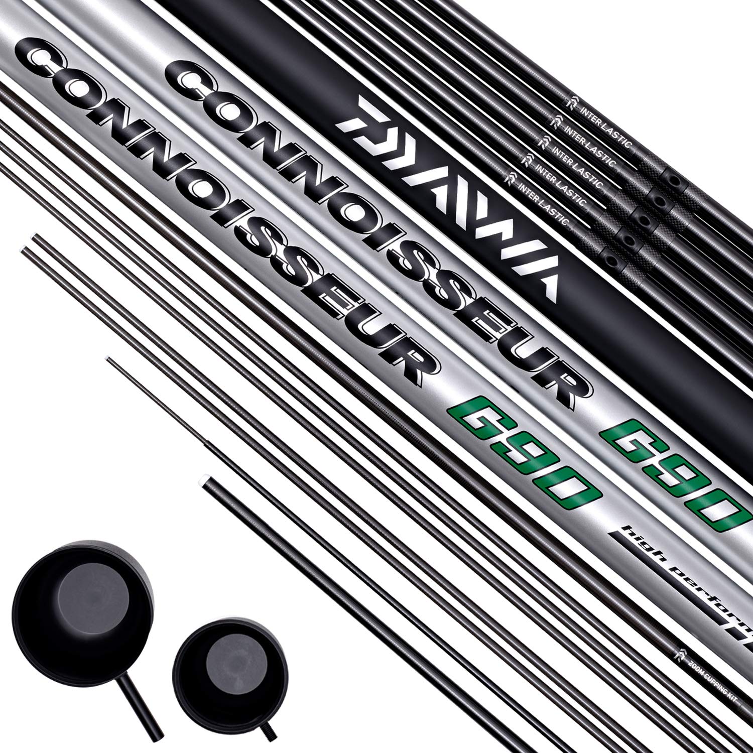 DAIWA Connoisseur G90 16m Graphite Spinning Fishing Rod for Salmon, 6-10  pounds, High Tension : Amazon.co.uk: Sports & Outdoors
