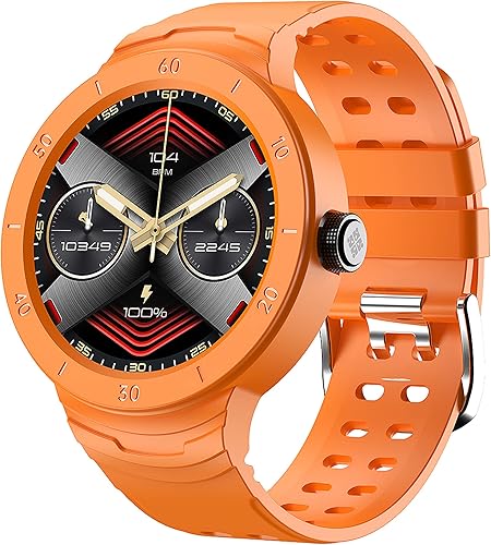 Miniatura 8 de Reloj inteligente para hombres y mujeres (respuestahacer llamadas), rastreador de actividad física con monitor de frecuencia cardíaca, monitor de