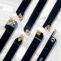 Vista 6 de Soporte de torneado para torneado, soporte de roscado 21 unids - Herramientas de corte de torno de metal, 7 unids 1/2 "Herramientas de roscado Juego