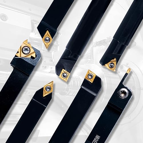 Miniatura 6 de Herramienta de torneado para torneado, soporte de roscado, 21 unids - 7 unids 12 "soporte de roscado barras de taladrado+14 piezas insertos de