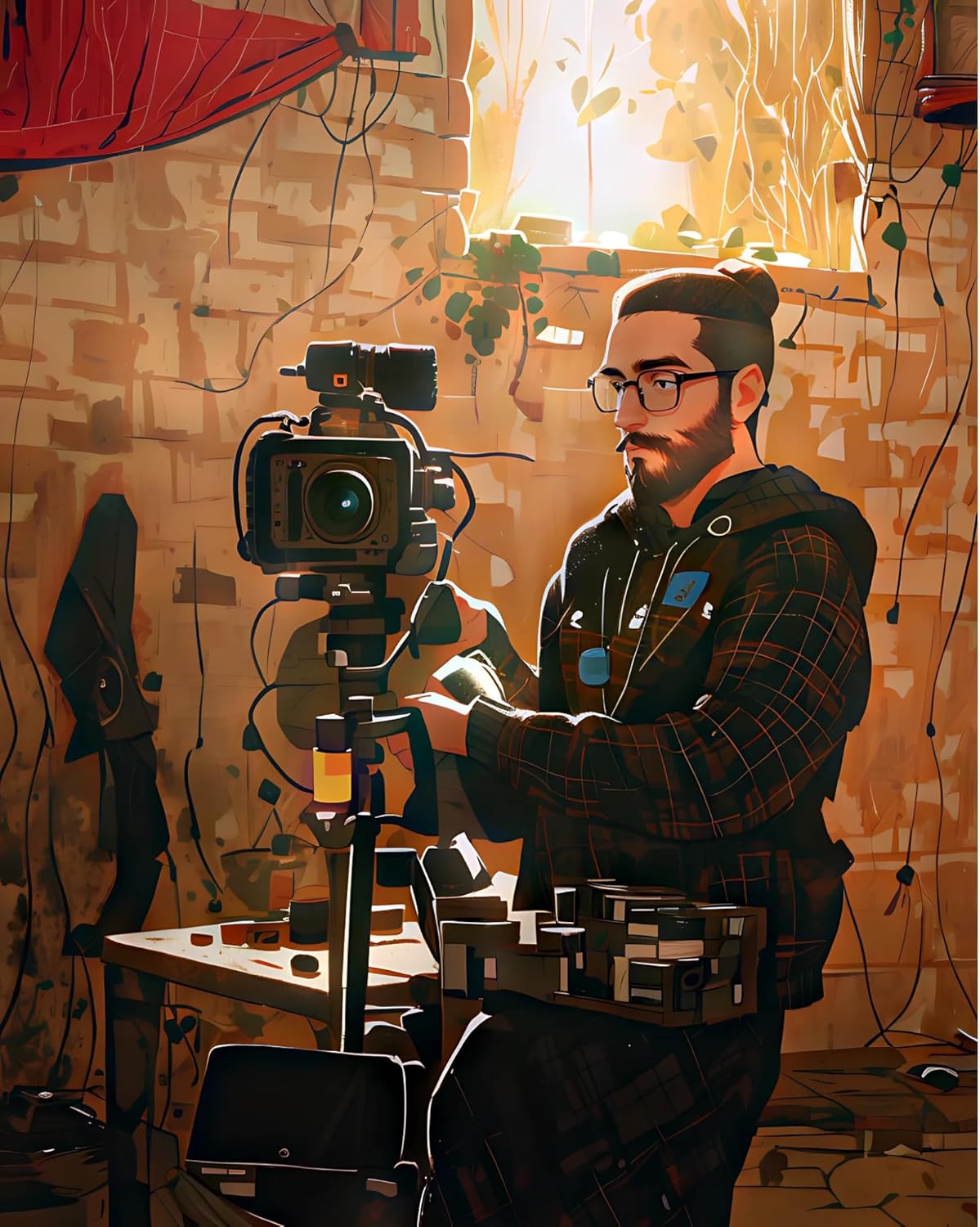 Thanos-PROCINE Steadycam Axis,77lbs Payload Stabilizer System for Film Operator Compatible with Cinematic Camera ARRI Alexa 35,RED,ARRI Amira,Sony FX6, Canon C400, RED Komodo,DJI Ronin 4D Flex etc