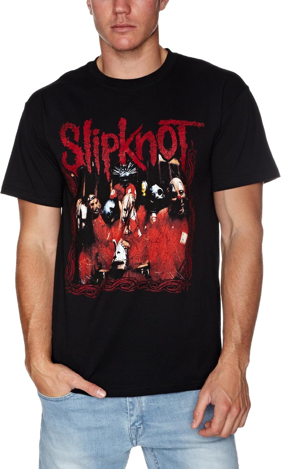 Slipknot バンT タンクトップ Amazon | SLIPKNOT-SLIPKNOT:BAND FRAME-S | Tシャツ