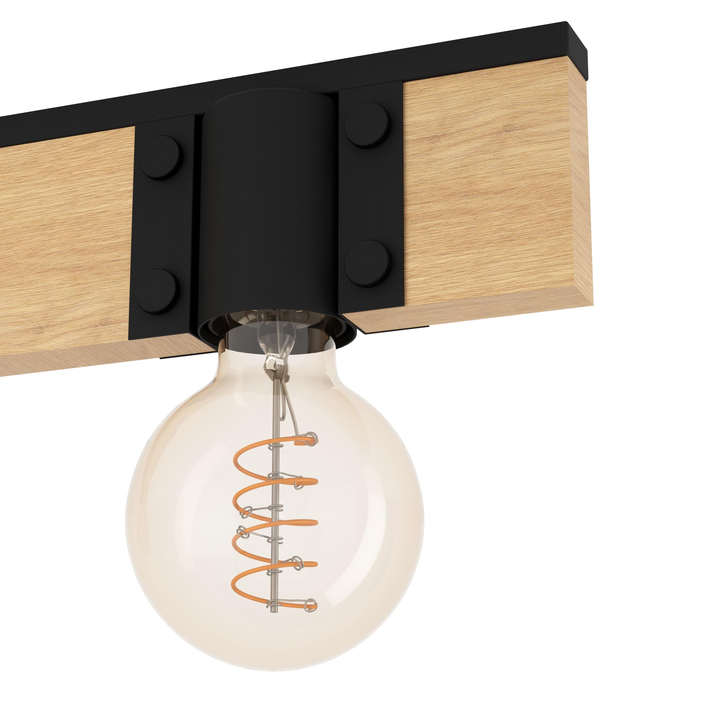 EGLO Deckenstrahler Bailrigg, 3-flammige Deckenlampe, FSC100HB