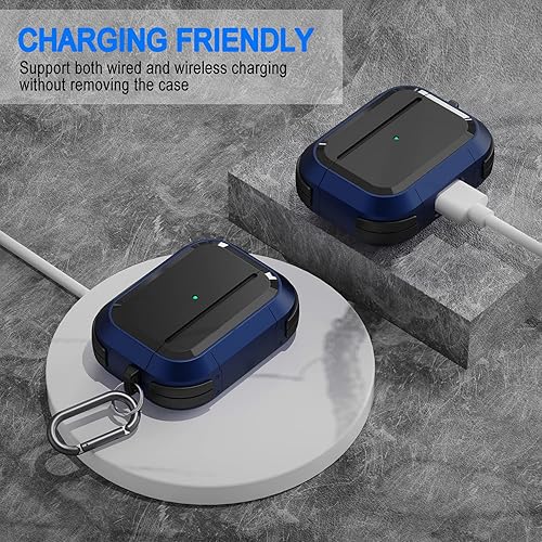 Miniatura 2 de Funda mejorada para Airpod Pro, a prueba de golpes, funda Cool Pro, diseñada para Apple AirPod Wireless Pro, fundas para hombres y mujeres, color