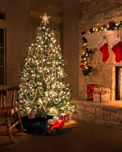 Miniatura 5 de Falda de árbol de Navidad de 48 pulgadas, falda de árbol negro de color sólido para Navidad, decoraciones de fiesta de Feliz Navidad, arte