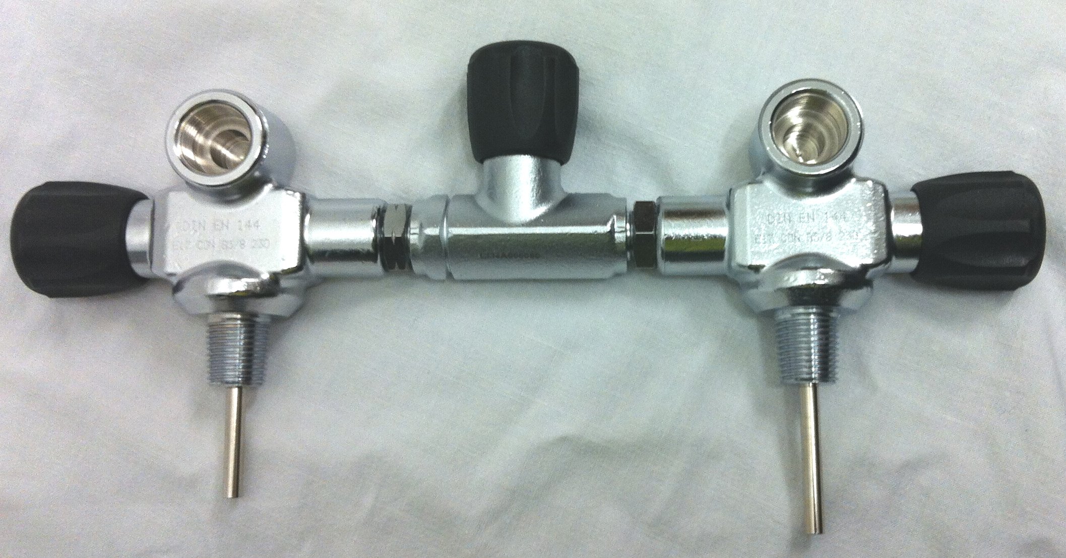 aria compressa ponte 300bar per bottiglie 140 e 171 mm kleinkonisch