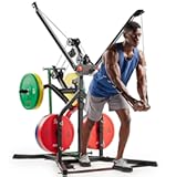 Sunny Health & Fitness Multifunctional Strength Training Home Gym – Complete Workout Equipment with Training Attachments&comma; Optional Squat Stand&comma; Power Rack Cage&comma; Adjustable Incline Bench