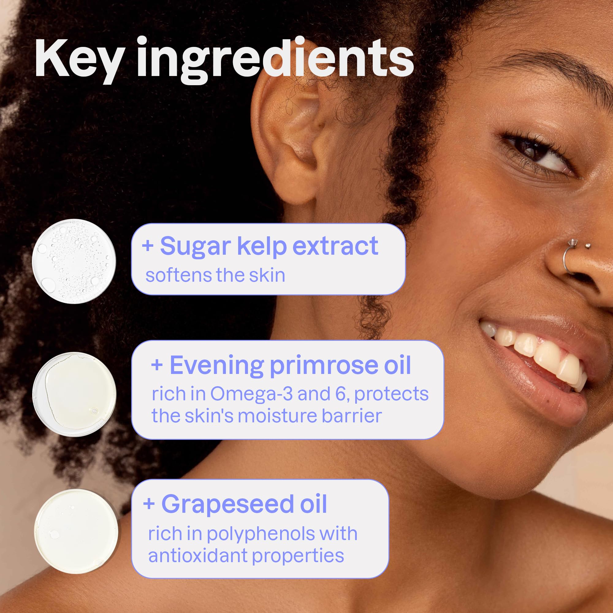 ATTITUDE Oceanly Night - Barra de aceite verificada por EWG, sin plástico, ingredientes a base de plantas y minerales, productos veganos para el cuidado de la piel, aceite PHYTO, sin perfume, 30