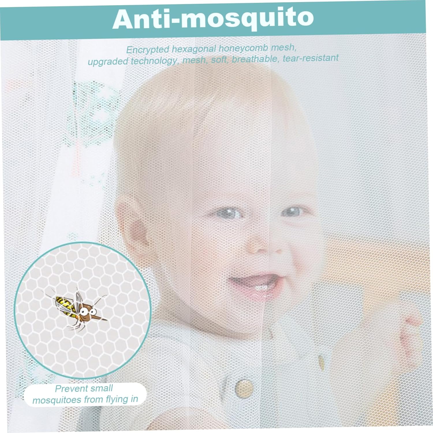 Crib Canopy Hanging Fine Mesh Dome-Shape Crib Net to Keep Baby In with Door Flaps & Floor-Hugging Border 236x87 In Breathable Crib Tent for Infant Toddler,Without Stand (Grey),Crib Net to Keep Baby In