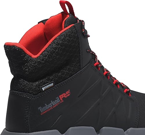 Miniatura 3 de Timberland PRO Morphix - Botas de deporte para hombre con punta de seguridad compuesta de 6 pulgadas, impermeables, industriales e informales