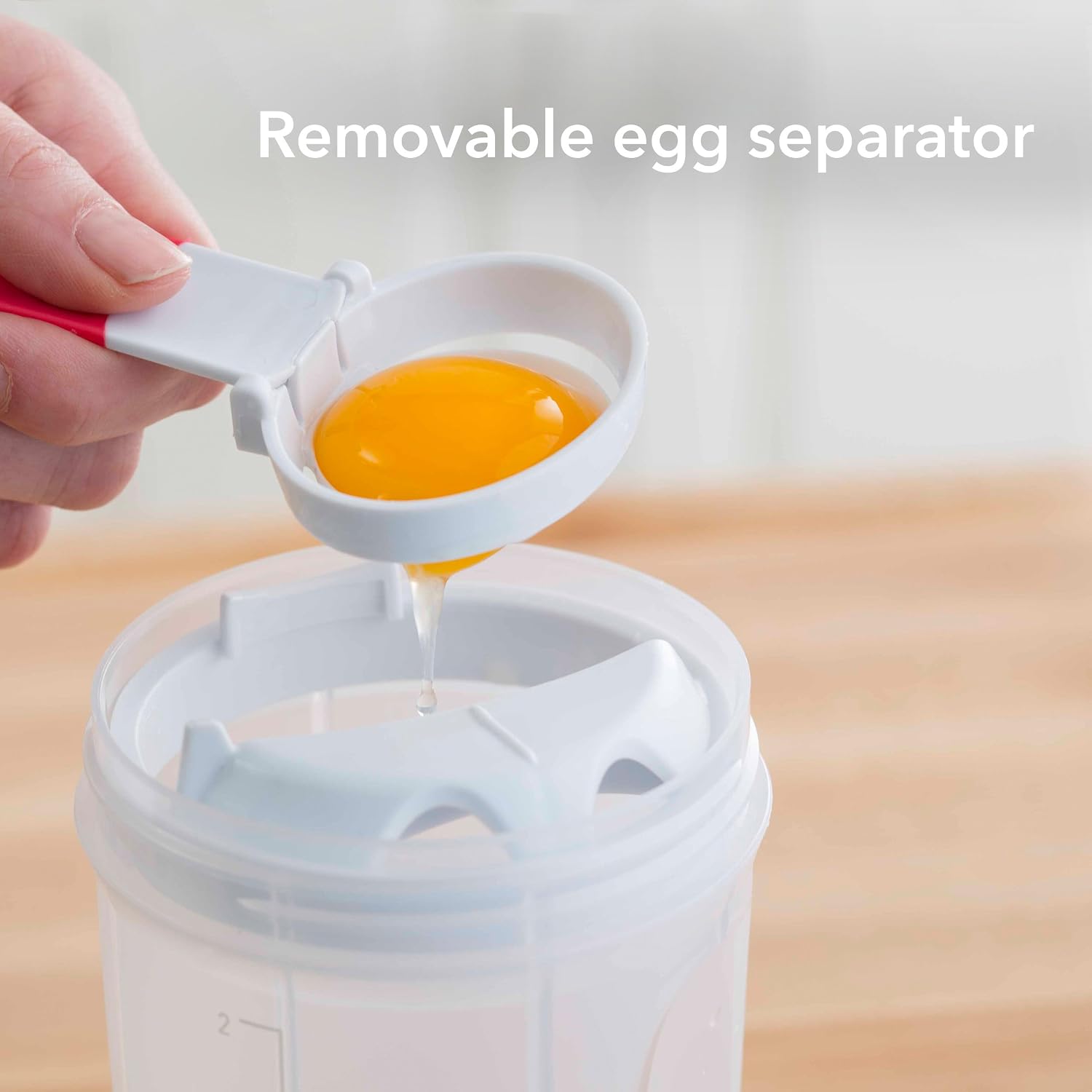Whiskware Egg Mixer with BlenderBall Wire Whisk 591 ml