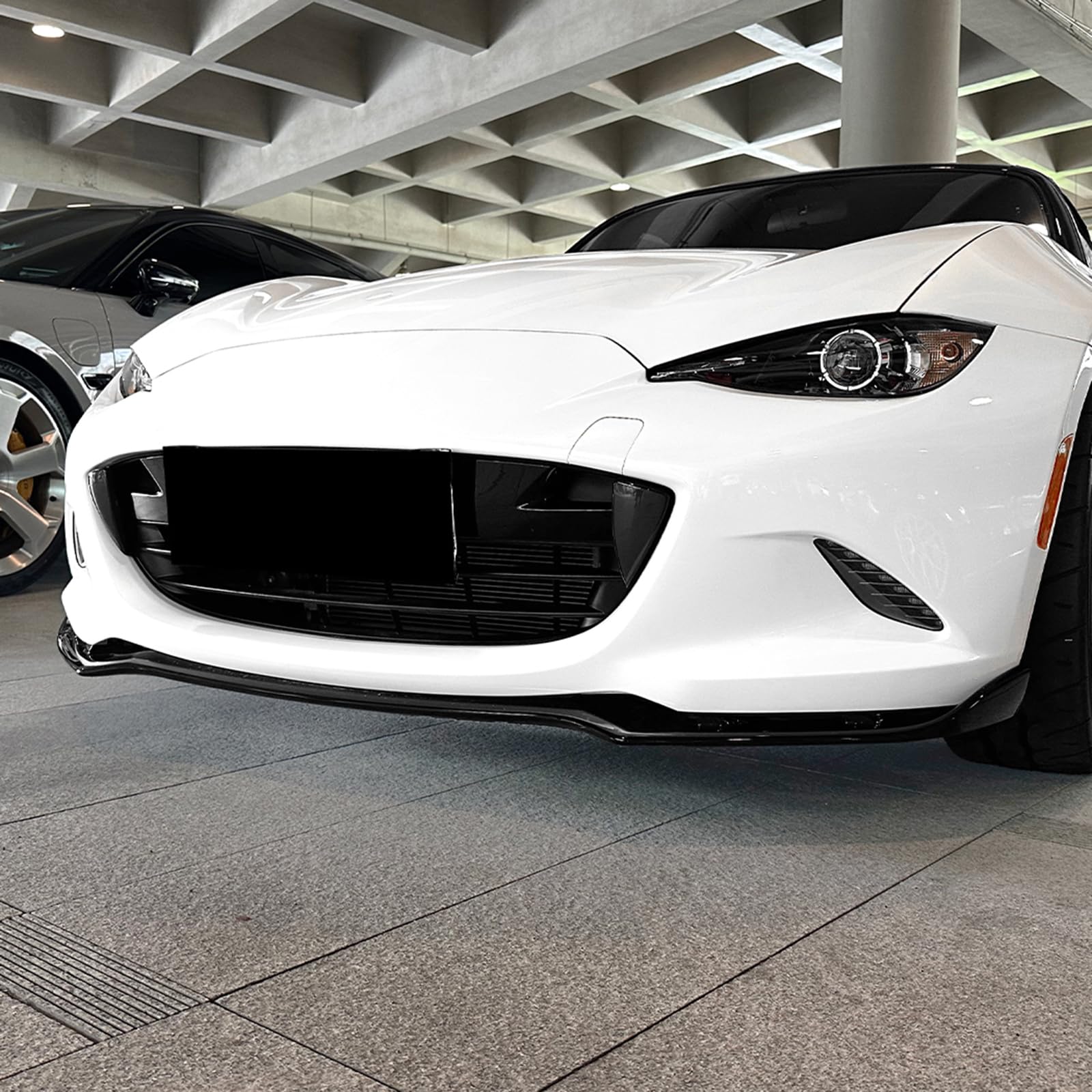Kit carrosserie spoiler pare-chocs avant pour Mazda MX-5 Miata ND 2016-2022 noir