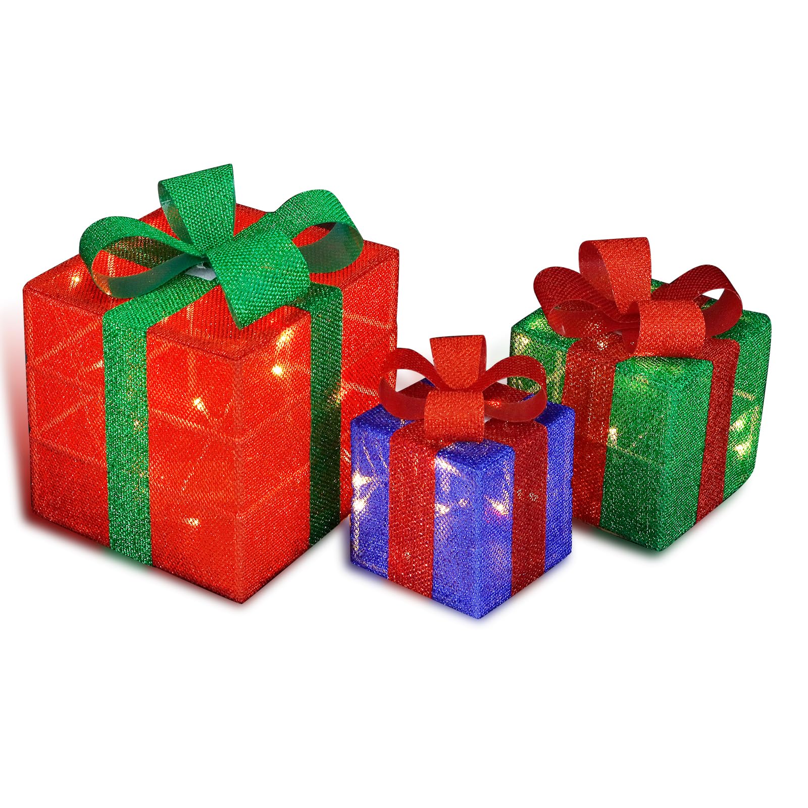 Kerstcadeau In Handen Veel Plezier Met Het Geven Van Kerstmis En Nieuwjaar Geschenkdoos Aan De Vrouw Thuis Familie Kerstviering Kerstdecoratie 35711071