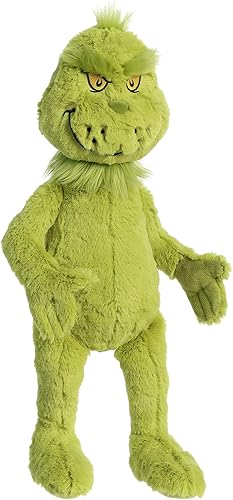 Miniatura 6 de Aurora® Whimsical Dr. Seuss™ Grinch - Animal de peluche – Cuentos mágicos – Producto oficial – Verde 18 pulgadas