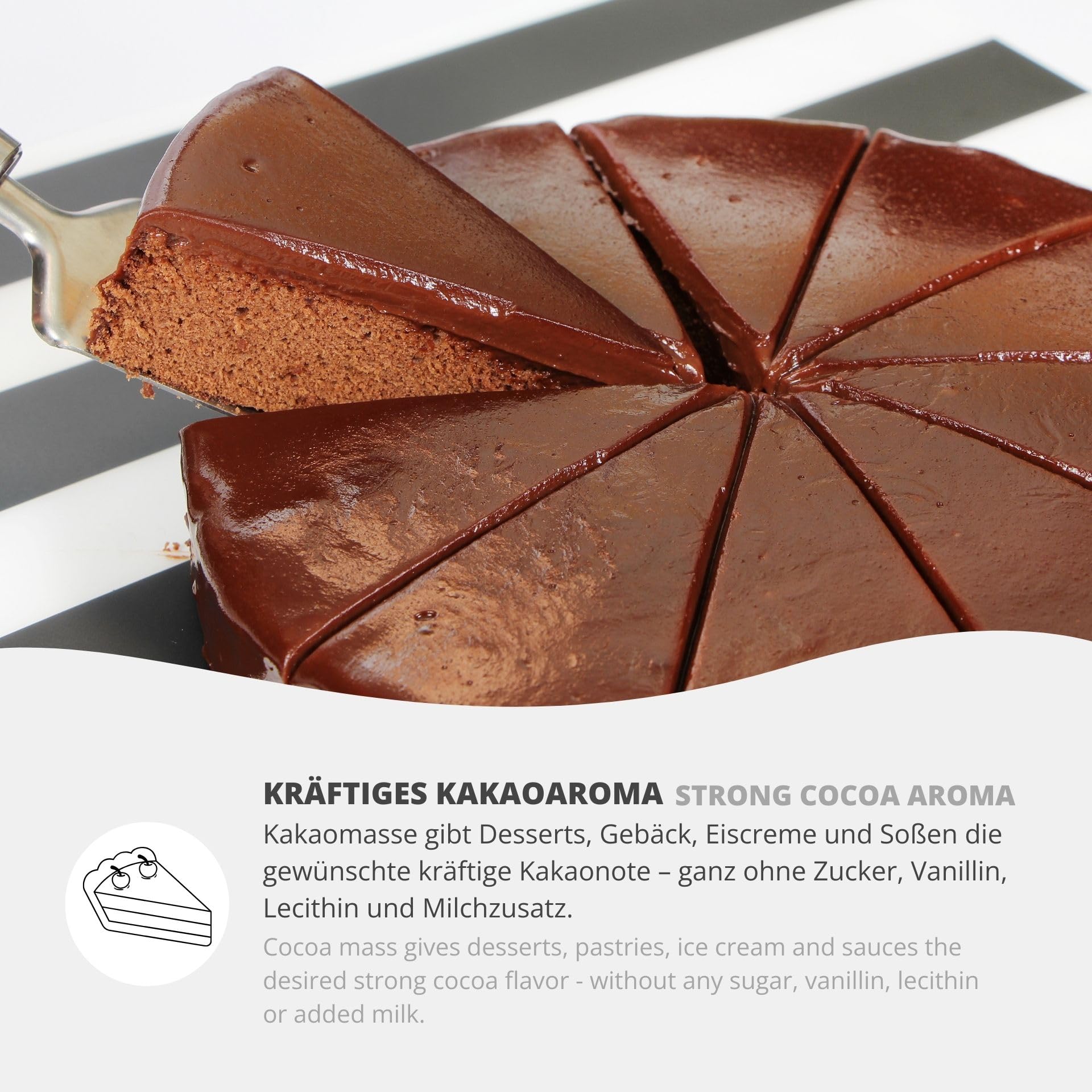 Kakaomasse 1kg rohkost vegan ohne Zuckerzusatz