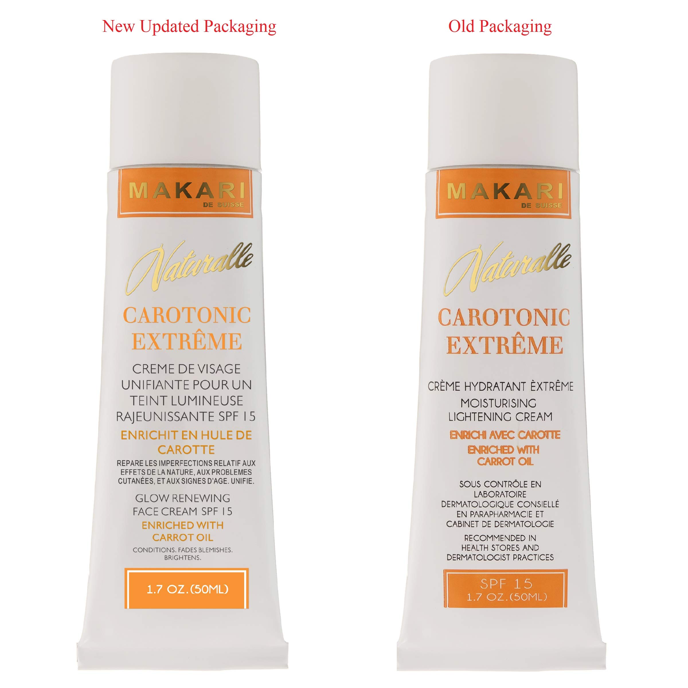 Makari Naturalle Carotonic Extreme Glow Renewing Face Cream SPF15 (1.7