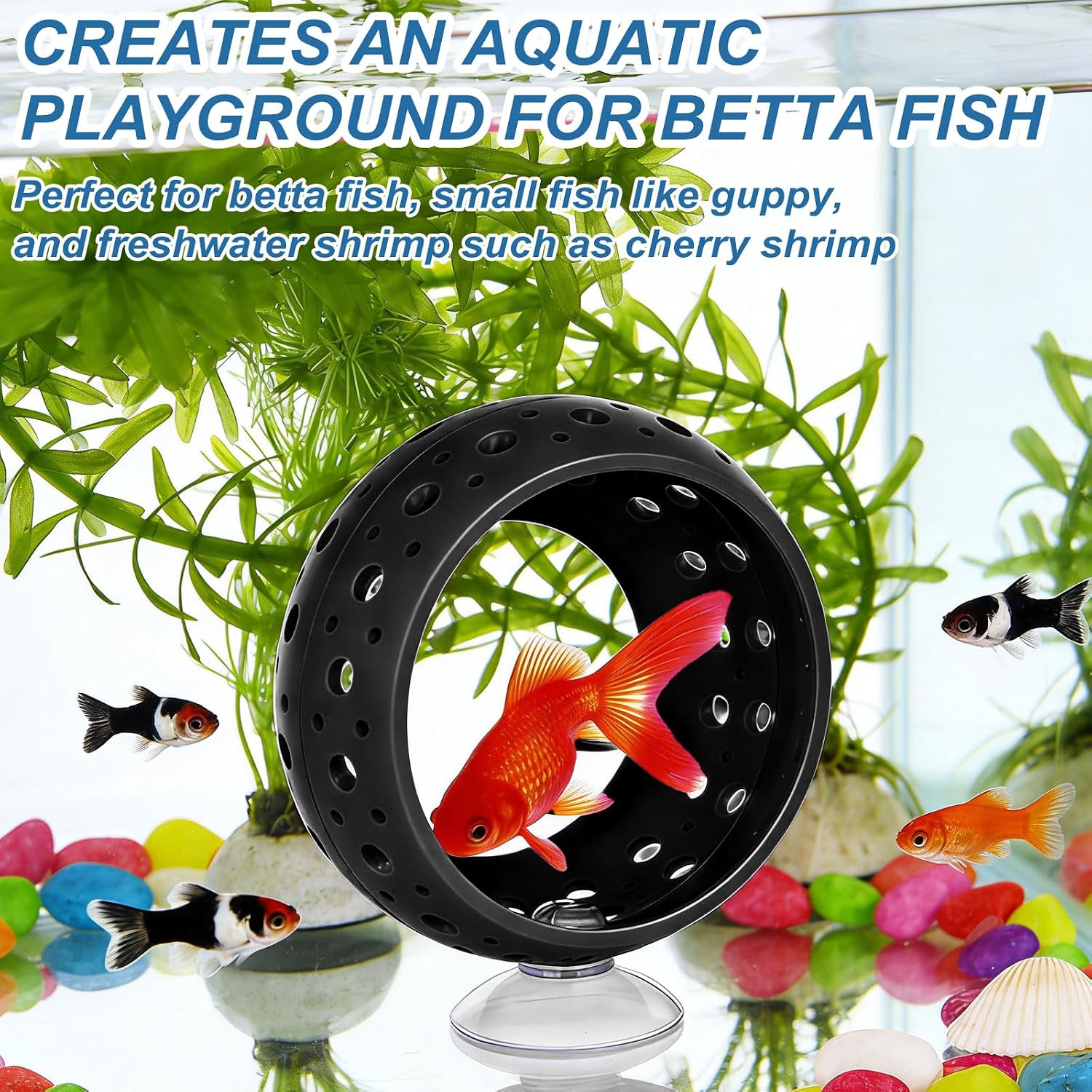Betta Bulb Hide, Bettas Tank Accessories with Suction Cups Aquarium Fish Aquarium Decor, (2Pcs, Pink), Intended for Small Fish/Shrimp/Guppy image 4