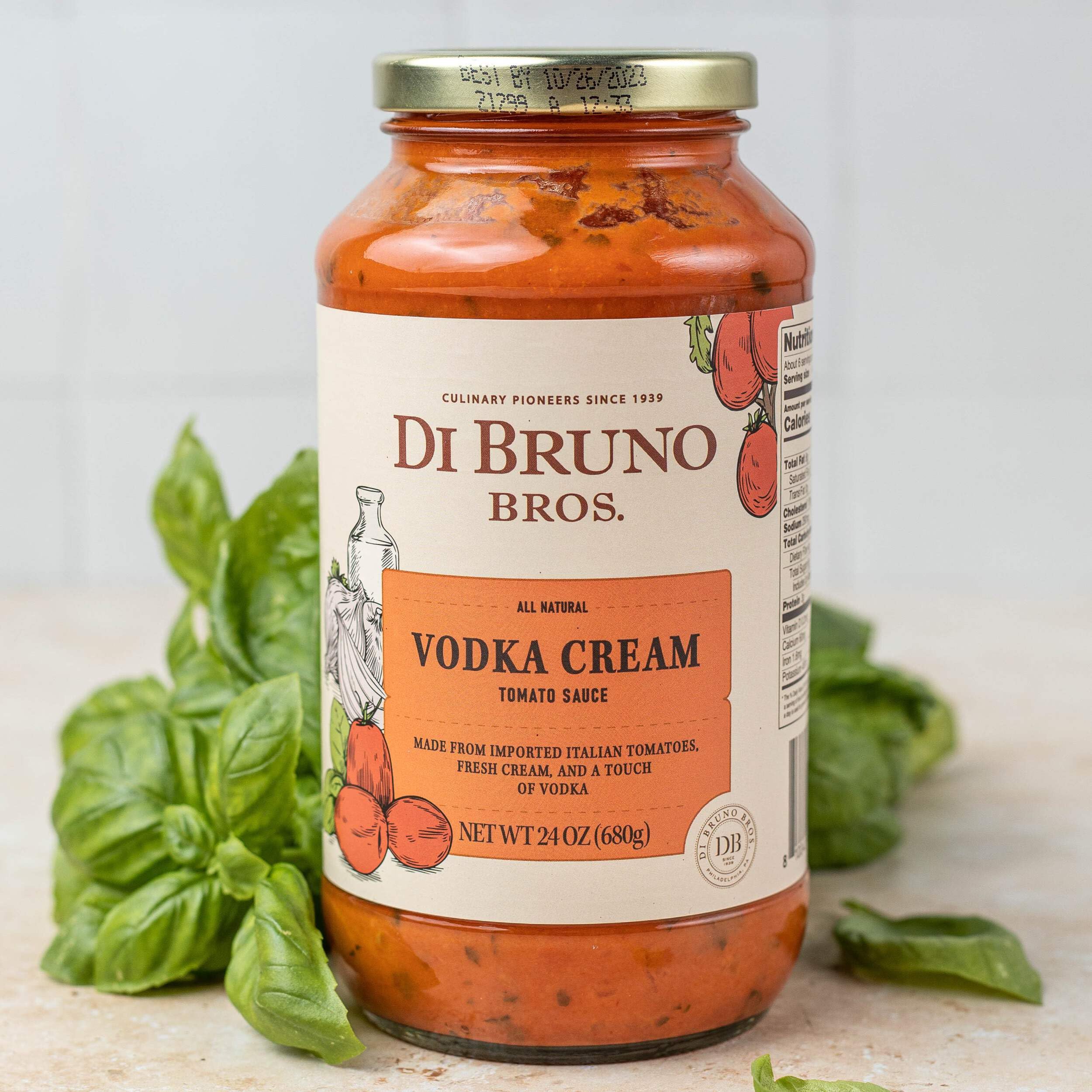 Di Bruno Bros Vodka Cream Tomato Sauce Case of 6 24-Ounce Jars — view 4