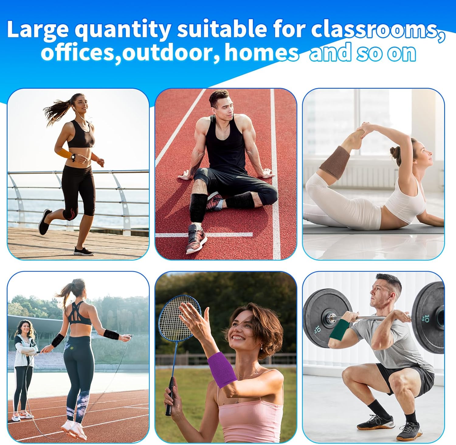 120 Pack Colorful Self Adhesive Bandage Wrap Bulk 2 Inch x 5 Yards Cohesive Bandage,Vet Wrap Breathable Elastic Self-Adherent Tape for Stretch Athletic Sports Wrist Ankle Dogs Pet Vet Wrap - Image 7