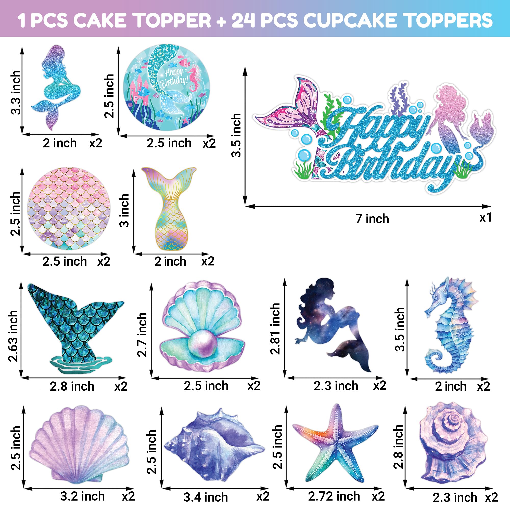 amazon-com-mermaid-cake-topper-picks-25-pcs-mermaid-under-the-sea-cupcake-toppers-cake-decorations-mermaids-ocean-theme-birthday-party-supplies-favors-decor-centerpiece-table-for-boys-girls-carnival-rewards-home for Free Printable Mermaid Cake Topper Amazon.com: Mermaid Cake Topper Picks, 25 PCS Mermaid Under The Sea Cupcake Toppers Cake Decorations Mermaids Ocean Theme Birthday Party Supplies Favors Decor Centerpiece Table for Boys Girls Carnival Rewards : Home for Free Printable Mermaid Cake Topper