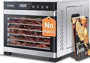 COSORI Food Dehydrator, Bigger Than 7 Trays With Large 6.5