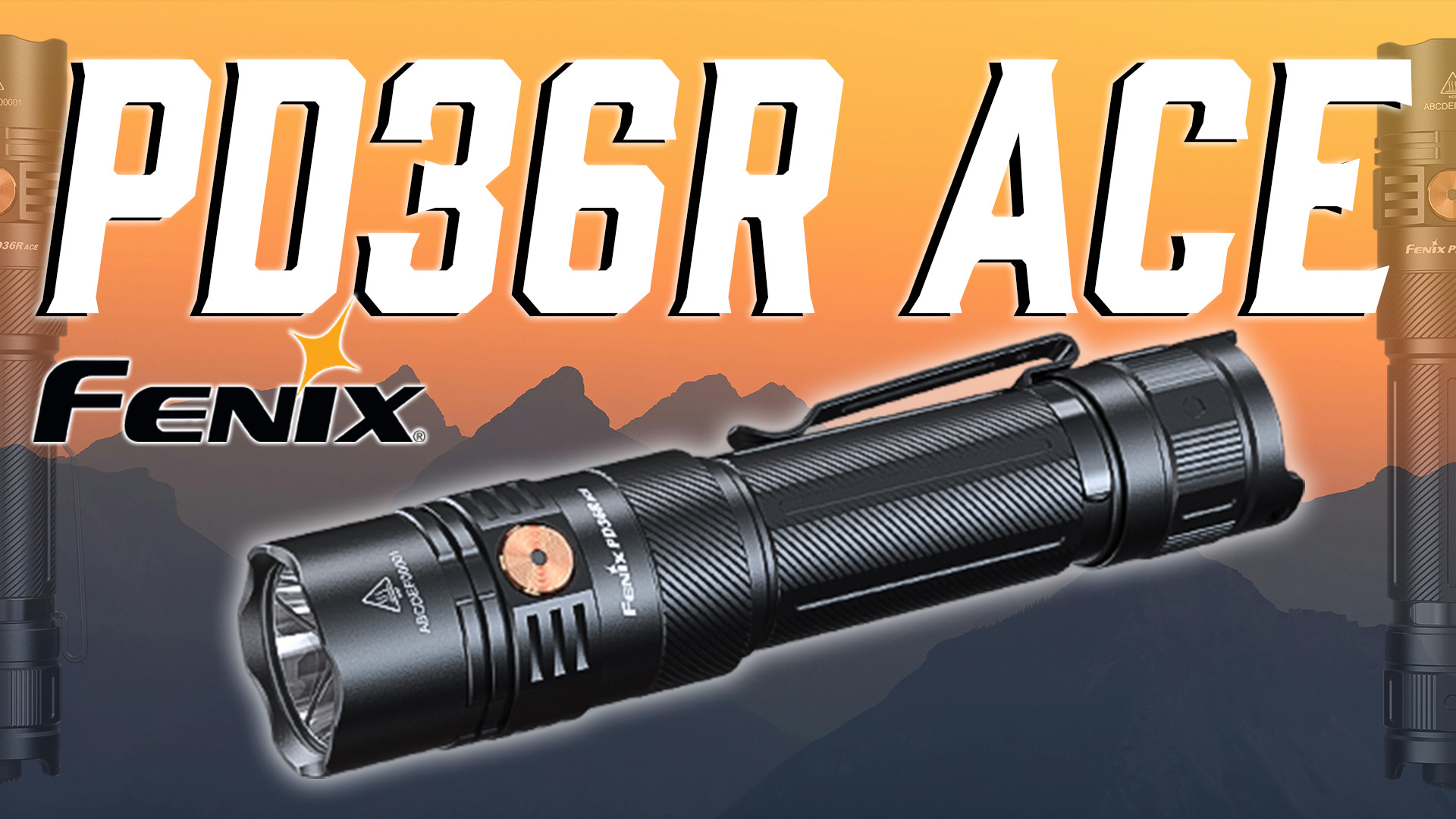 Amazon.com: Fenix PD36R ACE 3000 Lumen Rechargeable Tactical