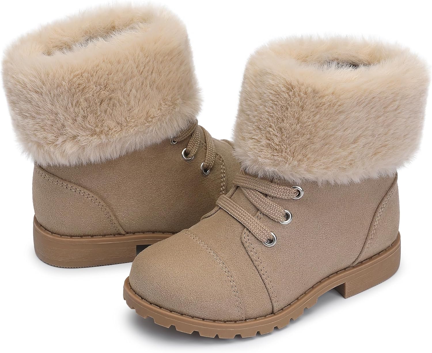 shoeslocker Girls Boots Ankle Boot for Girls Warm Lightweight Winter Boot with Zipper shoeslocker Girls Boots Ankle Boot for Girls Warm Lightweight Winter Boot with Zipper