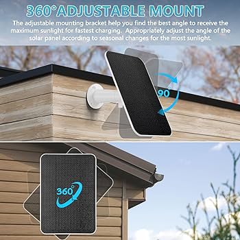 【セット売】Ring Spotlight Cam Plus、ソーラーパネル 4W Amazon.com : Solar Panel for Ring Camera, 4W Power Charger