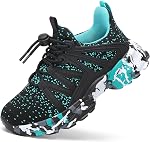 Garçons Filles Chaussures Enfants Sneakers Léger Respirant Tennis Athletic Running Shoes pour Tout-petit/Petit Enfant/Big Kid