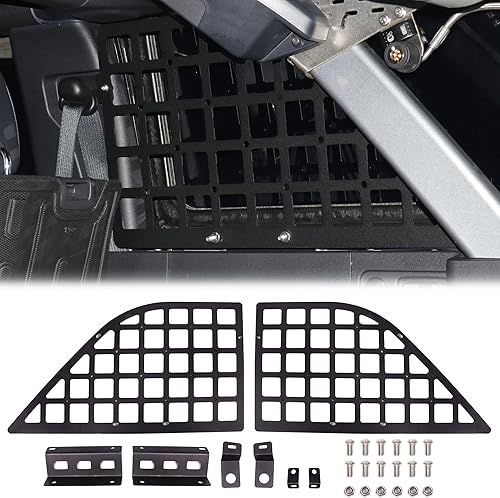 Panel Molle para ventana trasera para Ford Bronco de 4 puertas, organizador de carga duro para 2021, 2022, 2023, 2024, 2025, 2021, 2022, 2025,