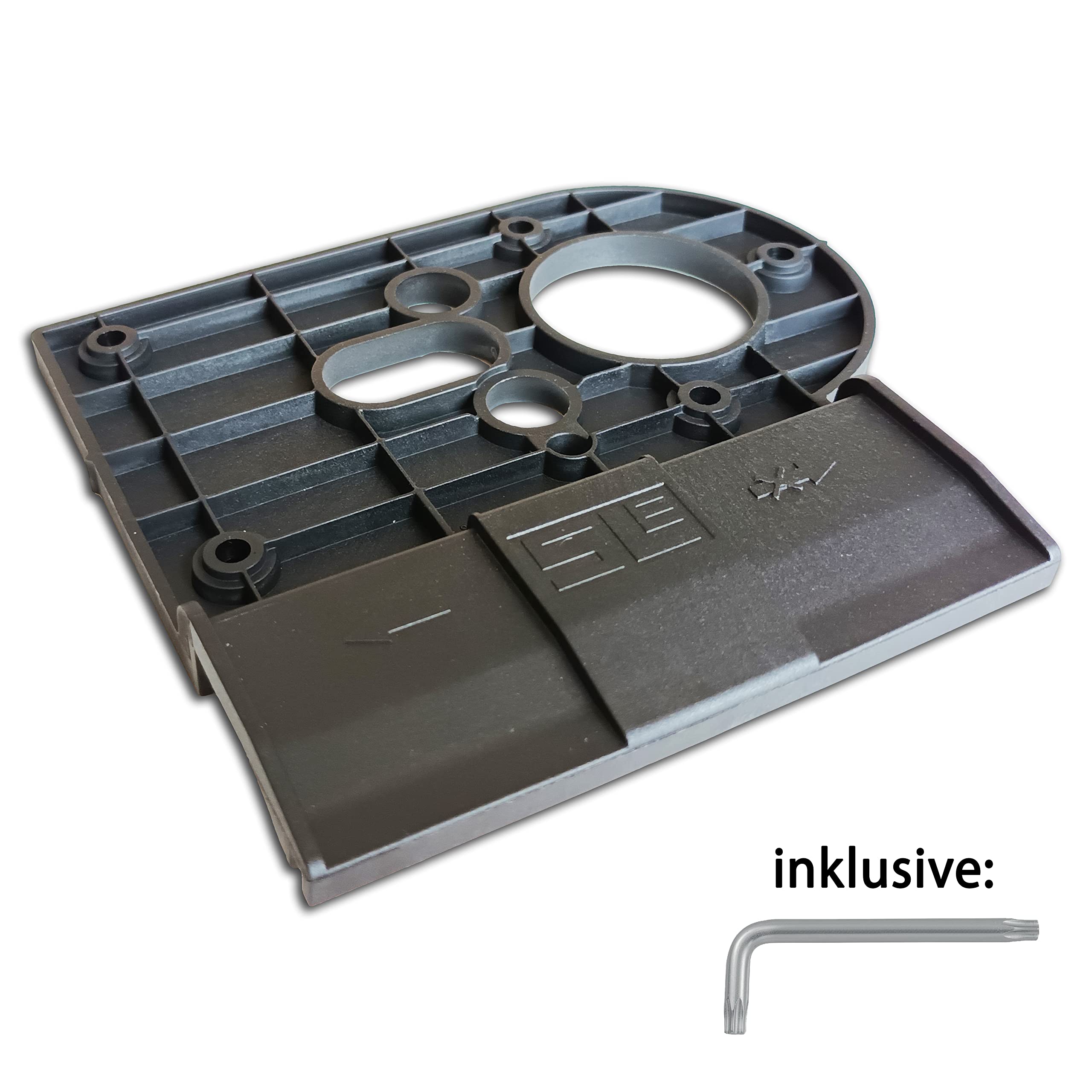 Adaptador de guía profesional para Bosch GKF 12V-8 para guía Makita/Bosch/Festool, para fresadora de cantos