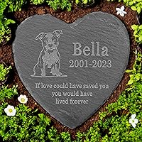 Vista 23 de Dachshund Memorial, Dachshund Memorial Stone, Pérdida de Dachshund, recuerdo conmemorativo de perro salchicha, en memoria amorosa perro salchicha