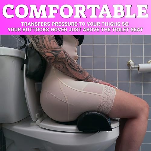 Miniatura 2 de Almohada brasileña para asiento de inodoro con levantamiento de glúteos + soporte de espalda, cojín BBL aprobado por el Dr. con parte inferior de