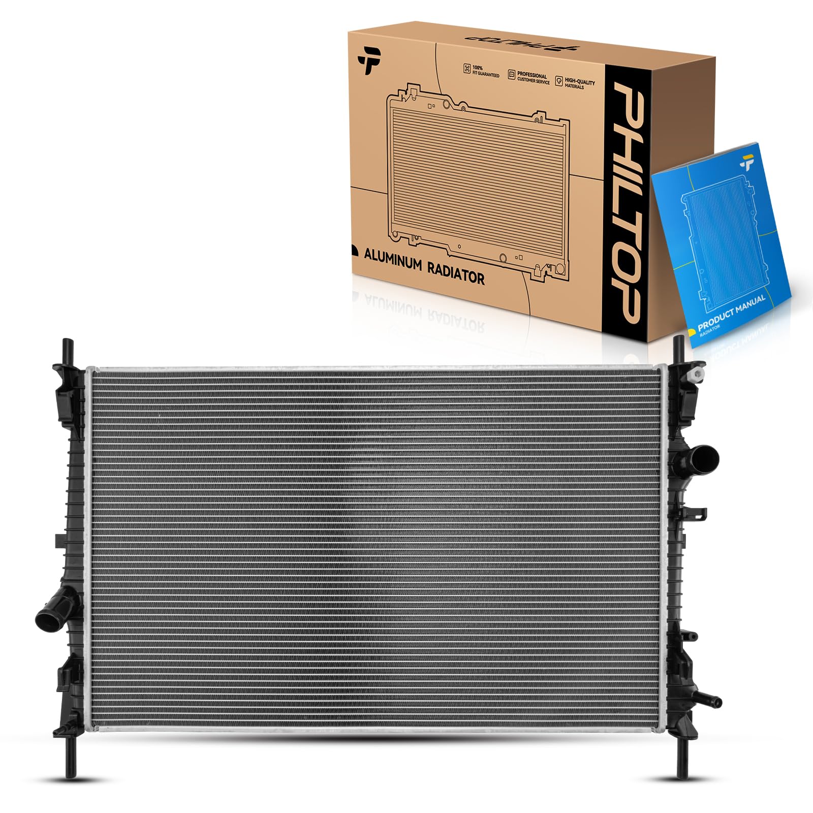 PHILTOP CU13454 Automotive car Radiators Core Width 18-3/8 "