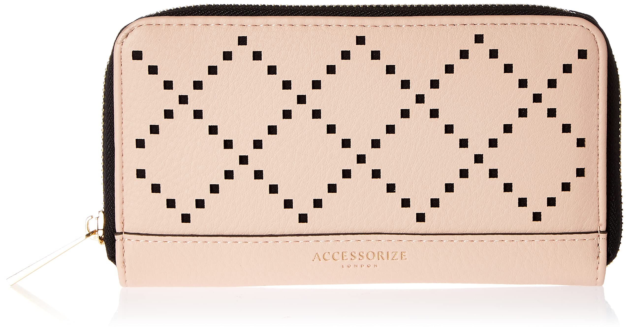 accessorize London Women's Faux Leather Cut Out Wallet Bag-picture-45