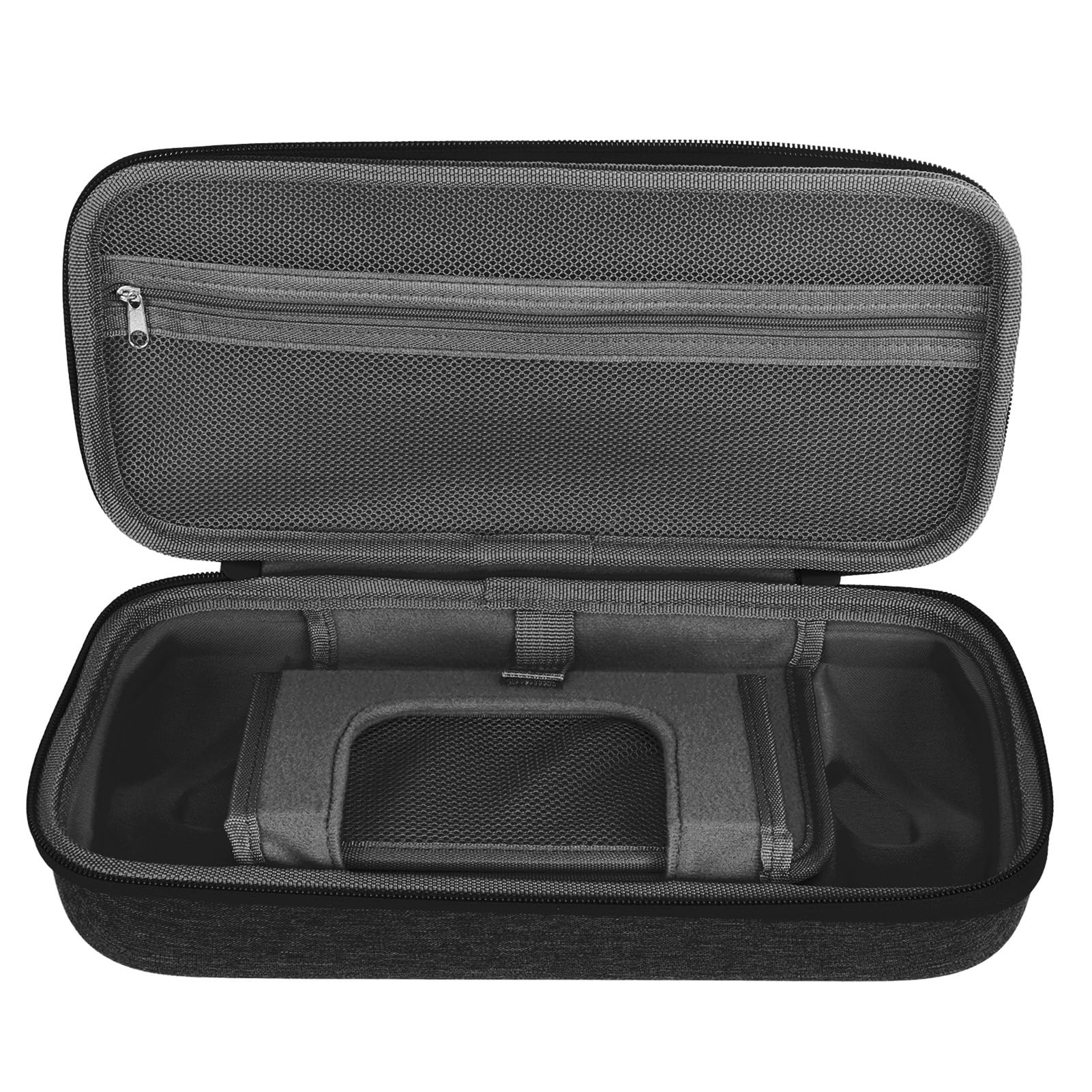 Acouto Estuche Rígido de EVA Estuche Rígido Protector a Prueba de Golpes, Liviano y Elegante, para ROG Ally Grey para ROG You o Stora de EVAEstuche de Mano de EVAEstuche de EVA (Black)