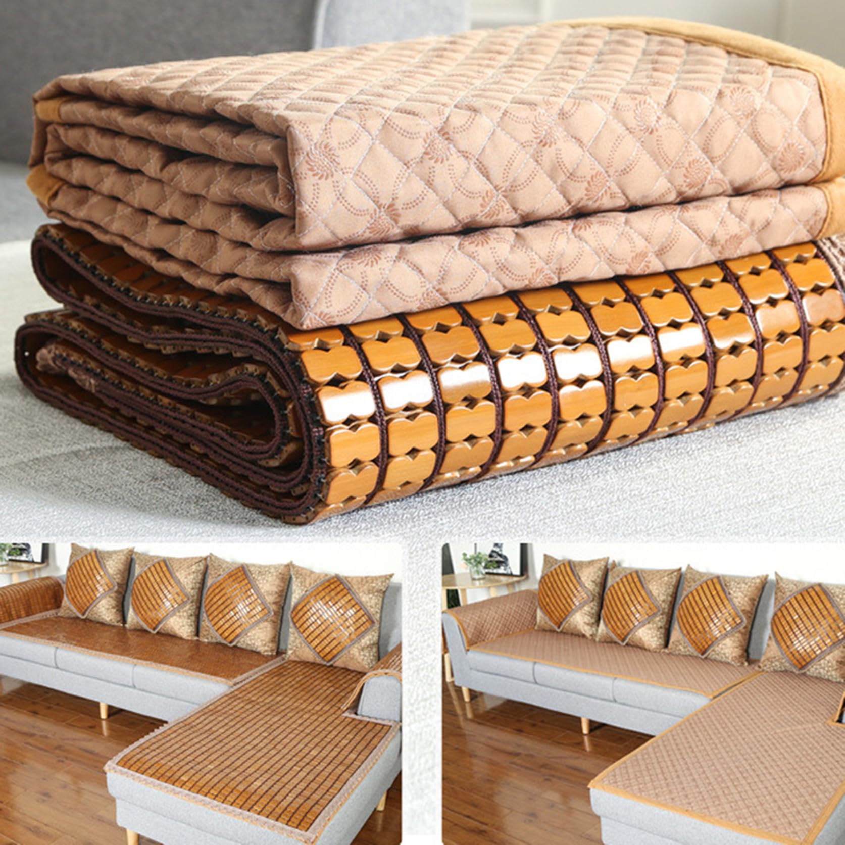 Amazon｜[dhiuebc] 竹シーツ 座布団 冷感 冷却マット ひんやり 暑さ