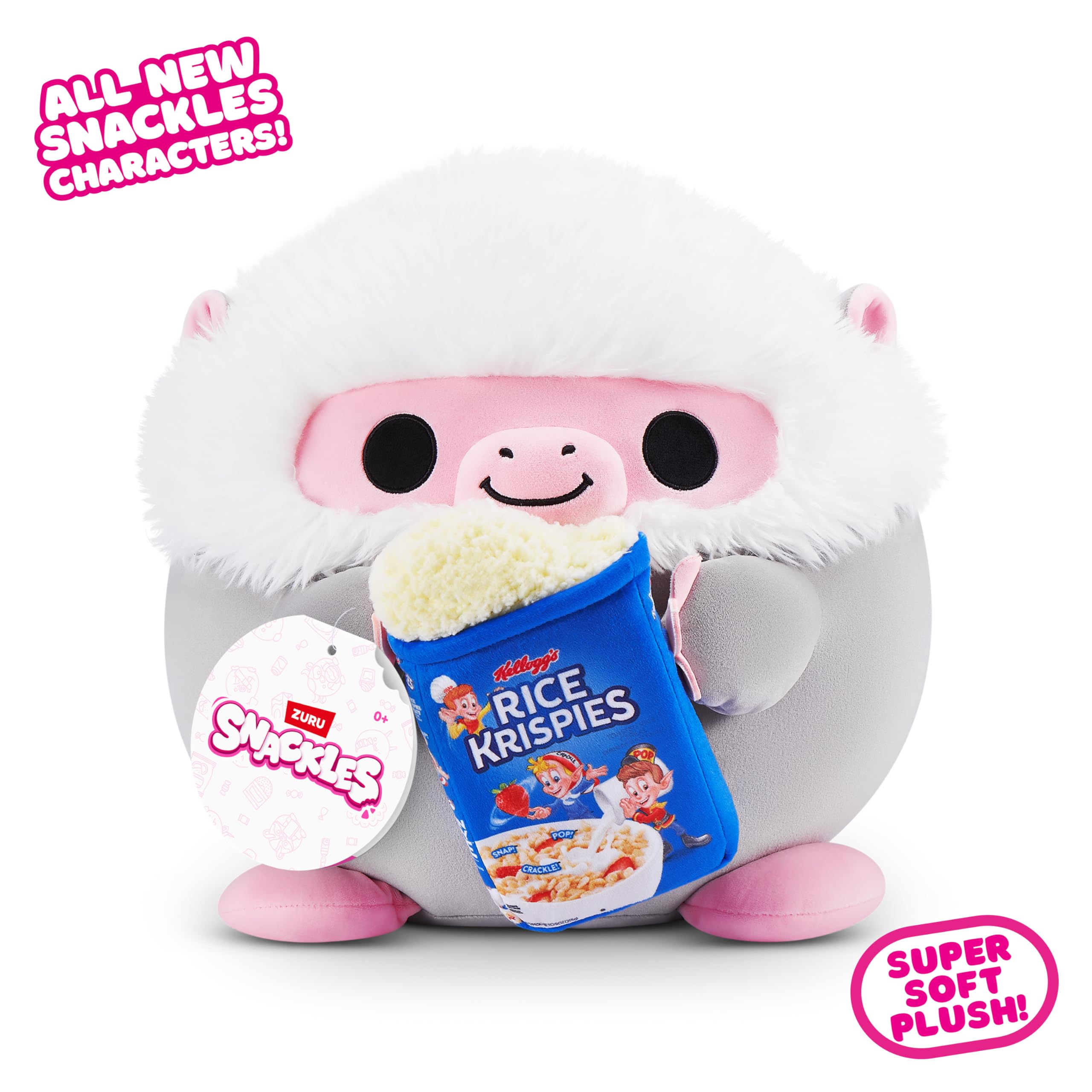 Amazon.com: Snackles Licensed Series 3 8-inch Plush (Lucas) by