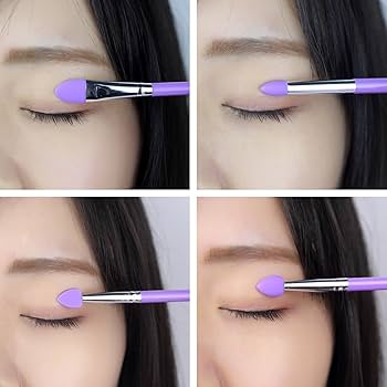 Amazon.co.jp: LORMAY 9ピースシリコーンメイクブラシセット