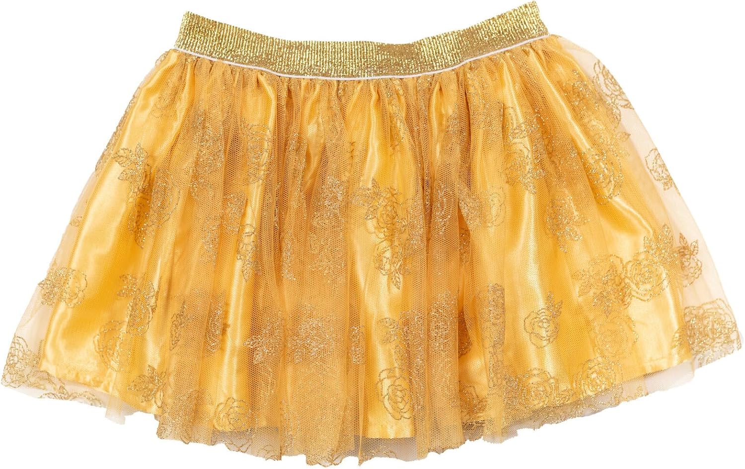 Disney Princess Moana Frozen Girls T-Shirt Tulle Mesh Skirt and Scrunchie 3 Piece Outfit Set Toddler to Big Kid - Image 3