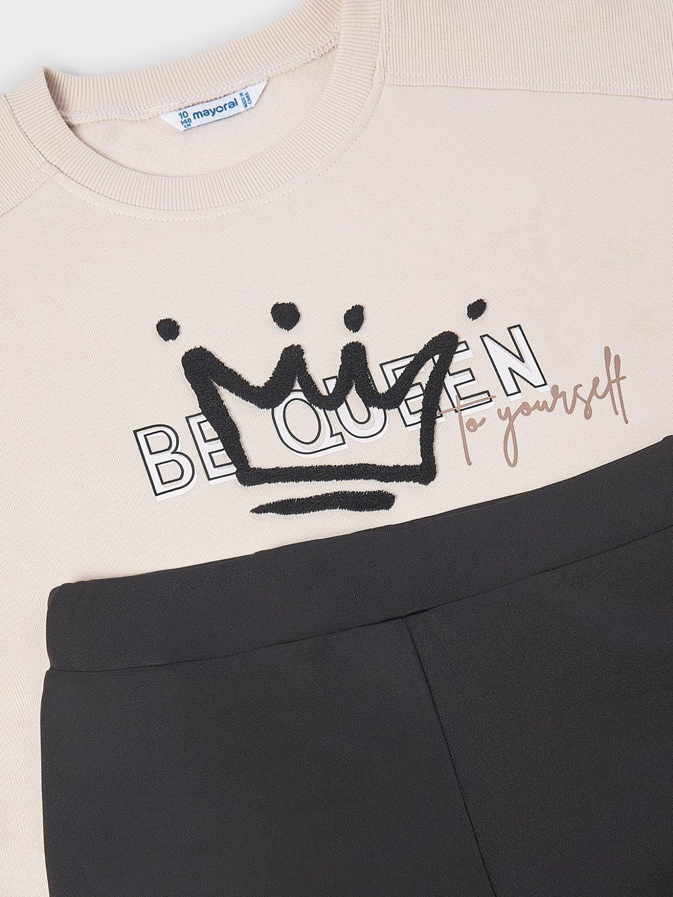 Mayoral Compl. Leggings pu per Bambine e Ragazze Nero