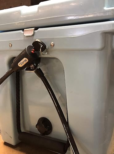 Miniatura 7 de Soporte universal de bloqueo para enfriador diseñado para adaptarse a refrigeradores de rotomoldos medianos a grandes (hechos de acero inoxidable)