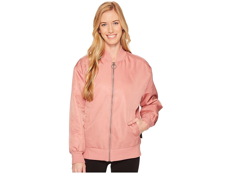 

Reebok Favorite Bomber Jacket (Sand Rose) Women's Coat