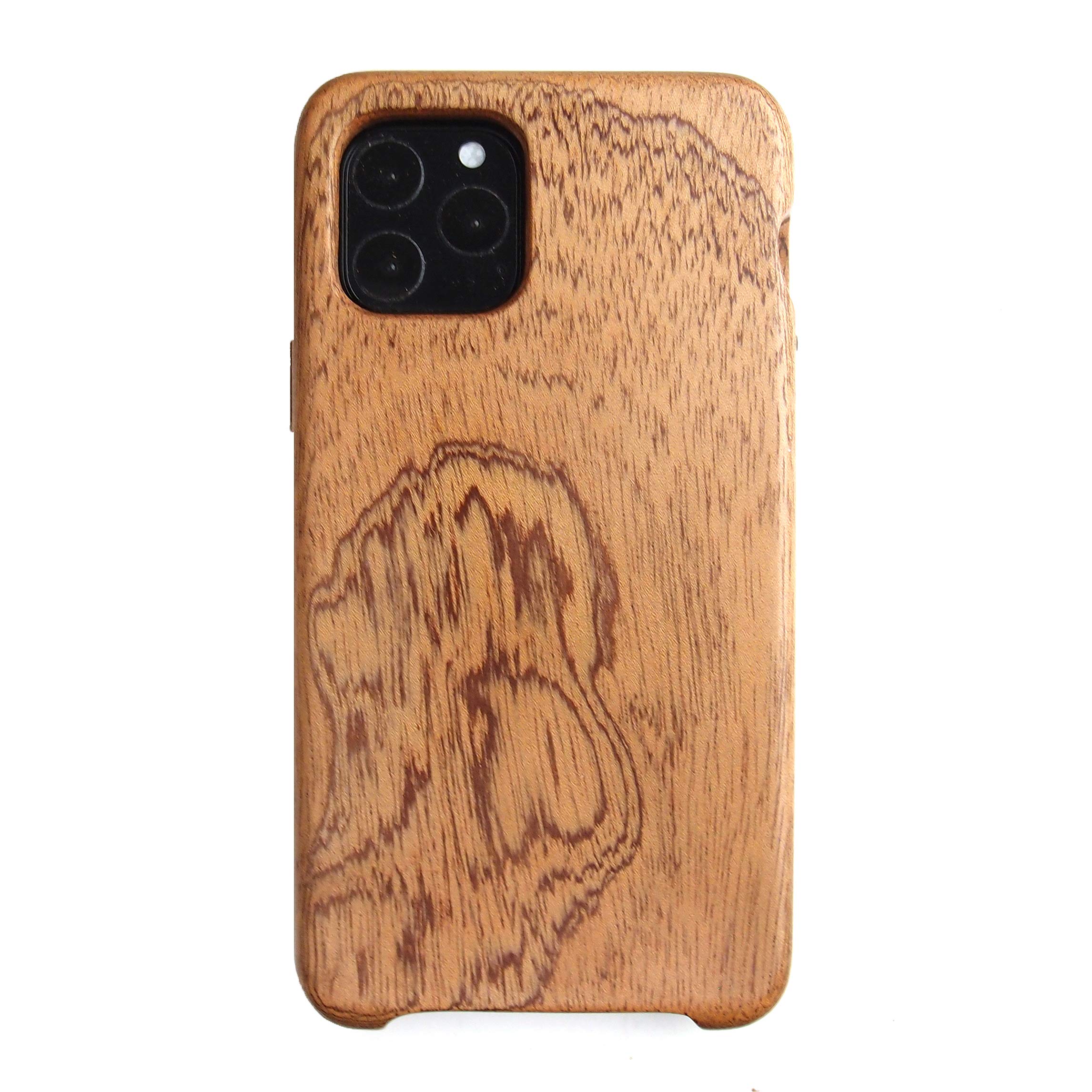 Amazon.co.jp: [木製雑貨LIFE] Wooden Case for iPhone 11 Pro [国内