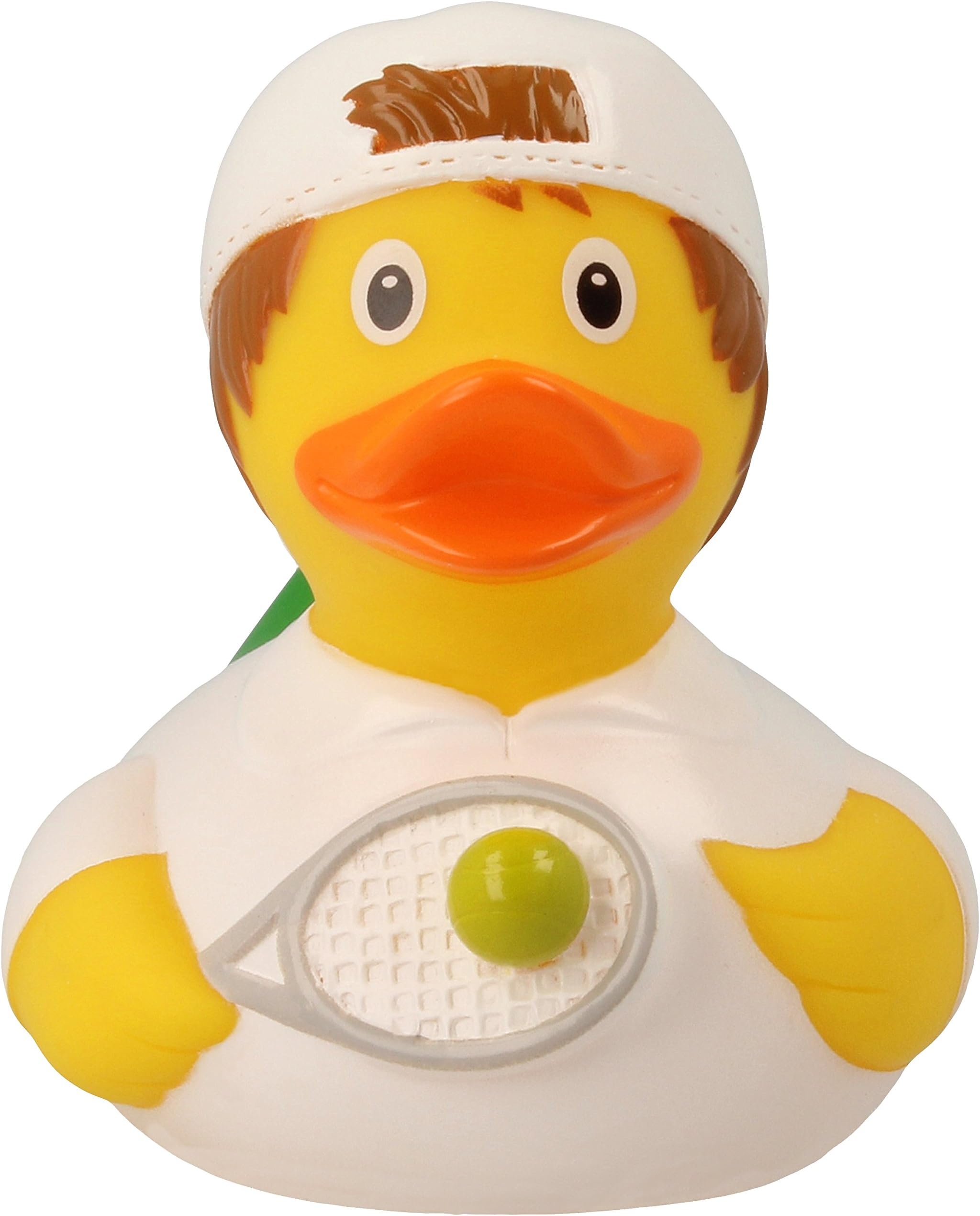 Lilalu 2144 Tennis Player Rubber Duck Bath Toy, Various