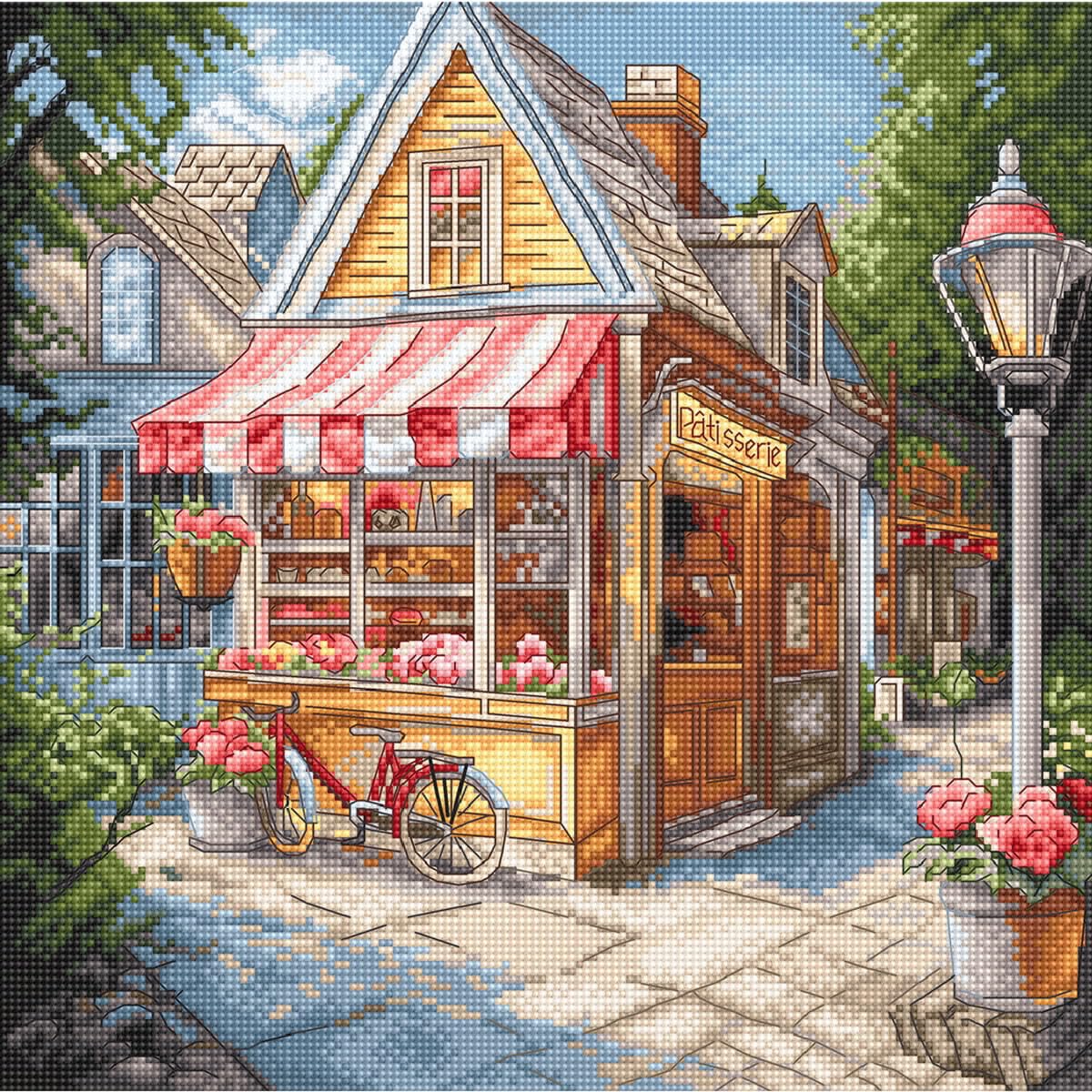 Letistitch Multicolor L8098 Pastry Shop/Pâtisserie