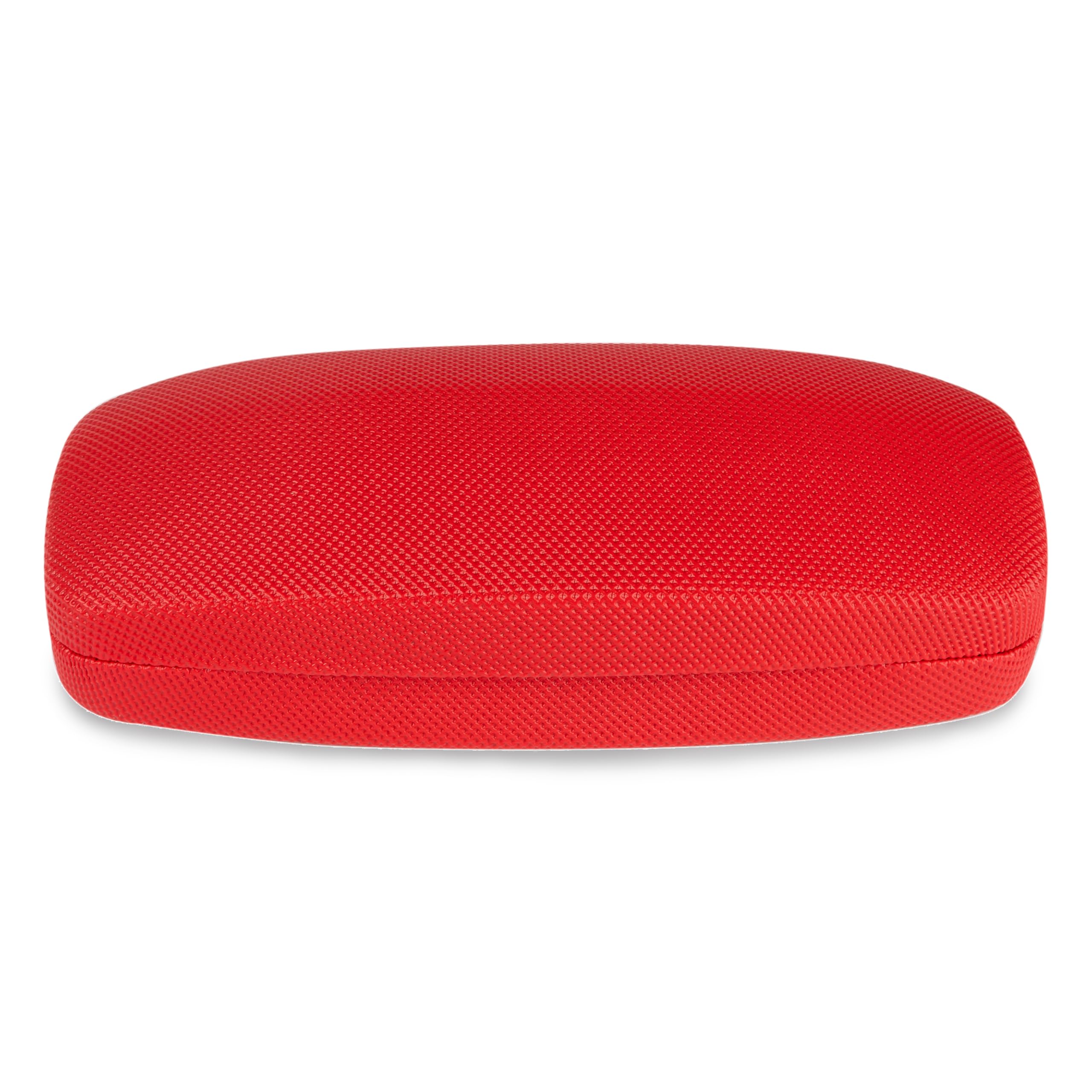 Lago Terra Unisex Red Protective Easy-Open Hard Shell Glasses Case