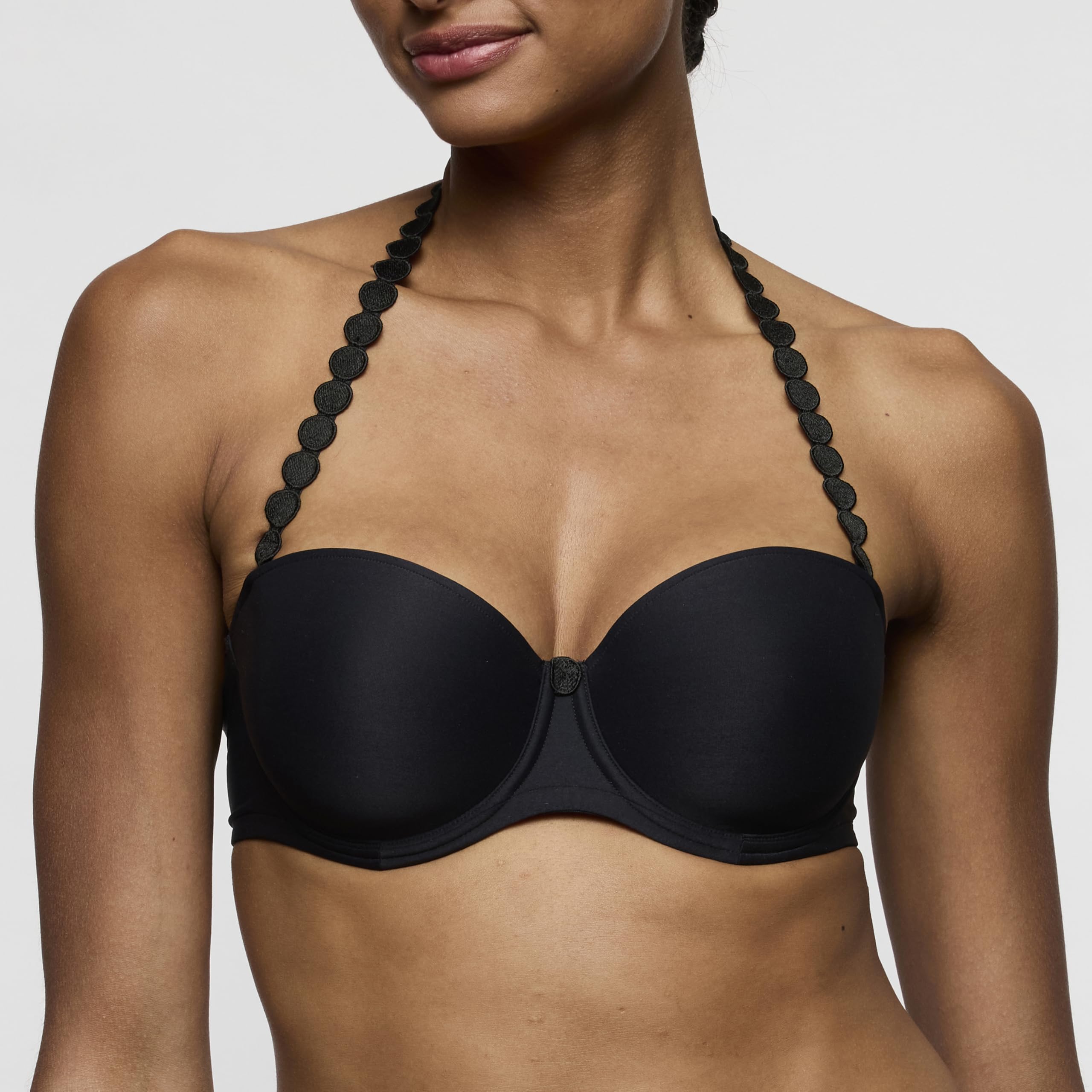 Marie Jo Damen Marie Jo Tom Padded Bra Strapless Charcoal Dirndl-BH